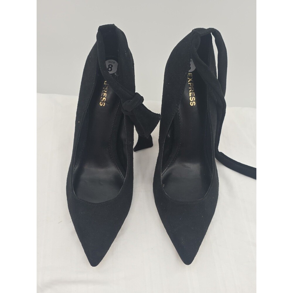 Express Black Pumps Heels Size 8